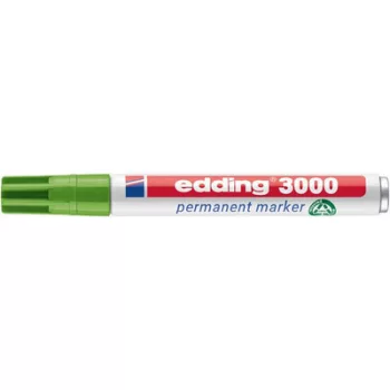   Alkoholos marker, 1,5-3 mm, kúpos, EDDING "3000", világoszöld 1 db