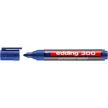 Alkoholos marker, 1,5-3 mm, kúpos, EDDING "300", kék 1 db