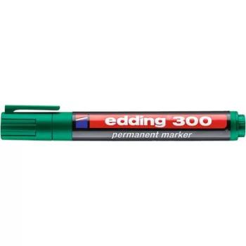  Alkoholos marker, 1,5-3 mm, kúpos, EDDING "300", zöld 1 db