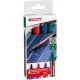 Alkoholos marker készlet, 1,5-3 mm, kúpos, EDDING "300", 4 különböző szín 4 db