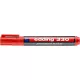 Alkoholos marker, 1-5 mm, vágott, EDDING "330", piros 1 db
