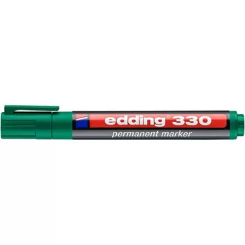   Alkoholos marker, 1-5 mm, vágott, EDDING "330", zöld 1 db
