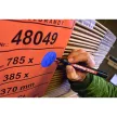 Alkoholos marker, 1-5 mm, vágott, EDDING "330", zöld 1 db