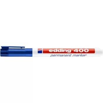 Alkoholos marker, 1 mm, EDDING "400", kék 1 db