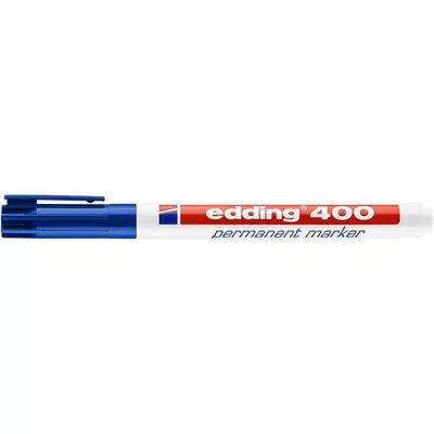 Alkoholos marker, 1 mm, EDDING "400", kék 1 db