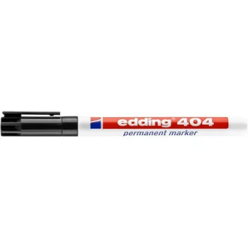   Alkoholos marker, 0,75 mm, kúpos, EDDING "404", fekete 1 db