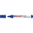 Textilmarker, 2-3 mm, kúpos, EDDING "4500", kék