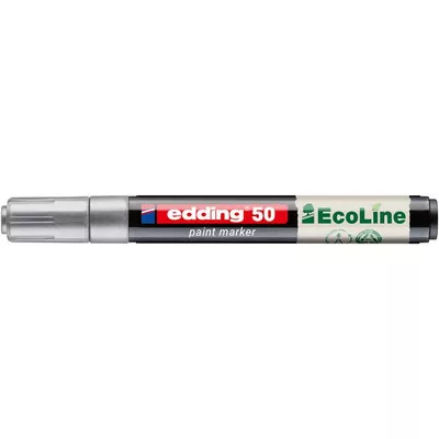 Lakkmarker, 2-3 mm, EDDING "50", ezüst