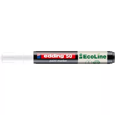 Lakkmarker, 2-3 mm, EDDING "50", fehér