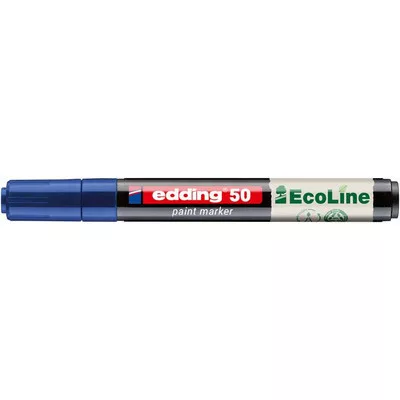 Lakkmarker, 2-3 mm, EDDING "50", kék