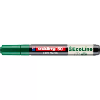 Lakkmarker, 2-3 mm, EDDING "50", zöld