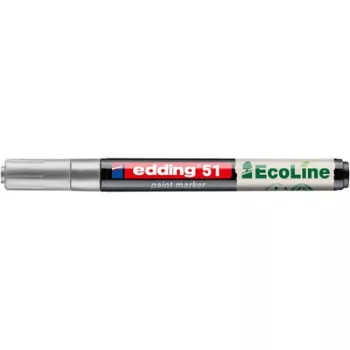 Lakkmarker, 1-2 mm, EDDING "51", ezüst