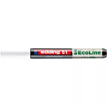 Lakkmarker, 1-2 mm, EDDING "51", fehér