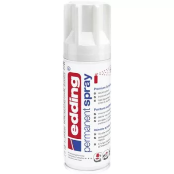   Akrilfesték spray, 200 ml, EDDING "5200", fényes fehér