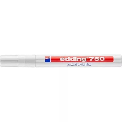 Lakkmarker, 2-4 mm, EDDING "750", fehér