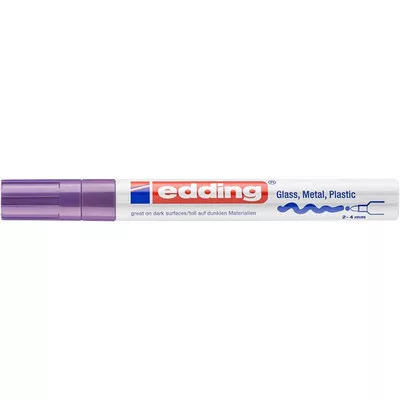 Lakkmarker, 2-4 mm, EDDING "750", lila