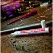 Lakkmarker, 2-4 mm, EDDING "750", ezüst 1 db