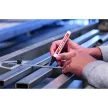 Lakkmarker, 2-4 mm, EDDING "750", ezüst 1 db