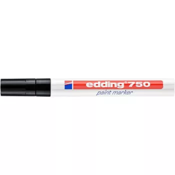 Lakkmarker, 2-4 mm, EDDING "750", fekete