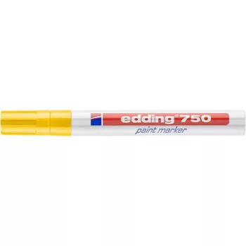 Lakkmarker, 2-4 mm, EDDING "750", sárga