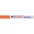 Lakkmarker, 2-4 mm, EDDING "750", narancssárga
