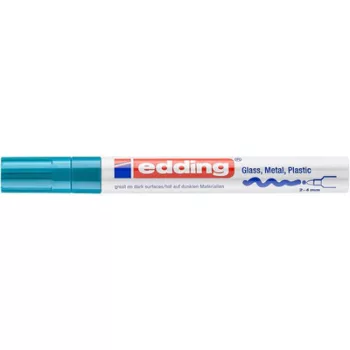 Lakkmarker, 2-4 mm, EDDING "750", világoskék