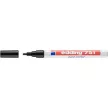Lakkmarker, 1-2 mm, EDDING "751", fekete