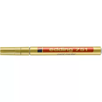 Lakkmarker, 1-2 mm, EDDING "751", arany