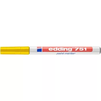 Lakkmarker, 1-2 mm, EDDING "751", sárga