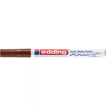 Lakkmarker, 1-2 mm, EDDING "751", barna