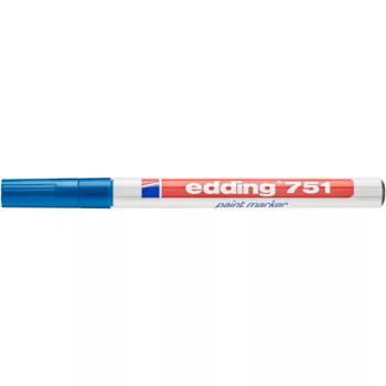 Lakkmarker, 1-2 mm, EDDING "751", sötétkék
