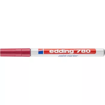 Lakkmarker, 0,8 mm, EDDING "780", piros