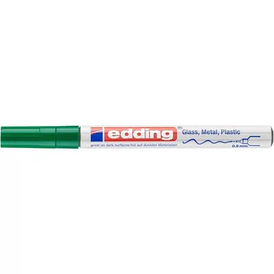 Lakkmarker, 0,8 mm, EDDING "780", zöld 1 db