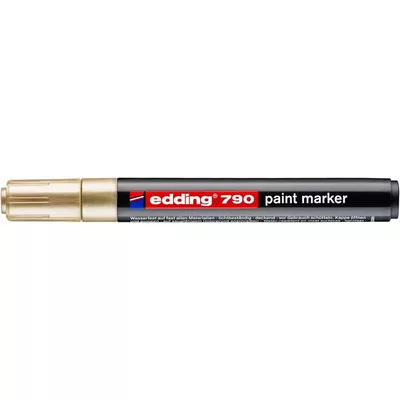 Lakkmarker, 2-3 mm, EDDING "790", arany