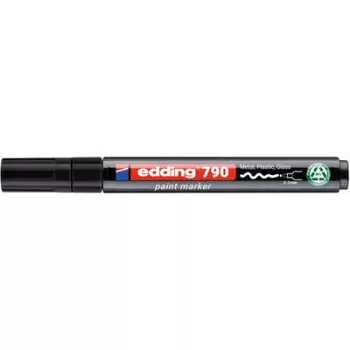 Lakkmarker, 2-3 mm, PCR, EDDING "790", fekete