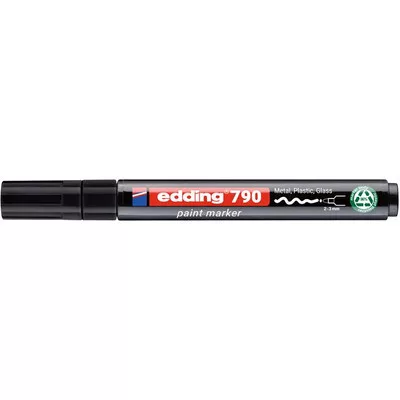 Lakkmarker, 2-3 mm, PCR, EDDING "790", fekete