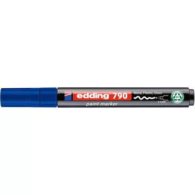 Lakkmarker, 2-3 mm, PCR, EDDING "790", kék