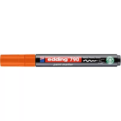 Lakkmarker, 2-3 mm, PCR, EDDING "790", narancs