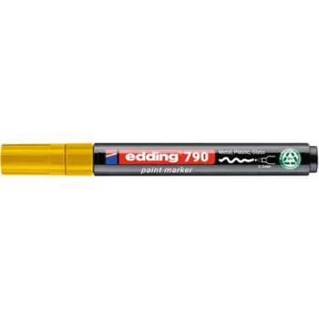 Lakkmarker, 2-3 mm, PCR, EDDING "790", sárga