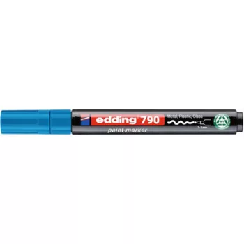   Lakkmarker, 2-3 mm, PCR, EDDING "790", világoskék