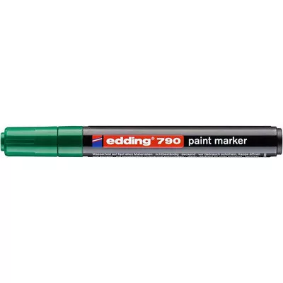 Lakkmarker, 2-3 mm, EDDING "790", zöld