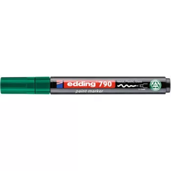 Lakkmarker, 2-3 mm, PCR, EDDING "790", zöld