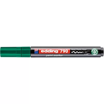 Lakkmarker, 2-3 mm, PCR, EDDING "790", zöld