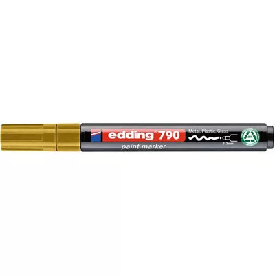 Lakkmarker, 1-2 mm, PCR, EDDING "791", arany
