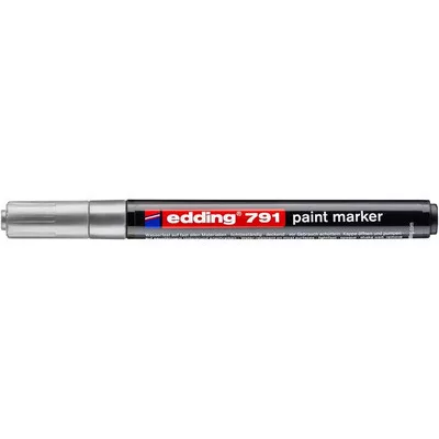 Lakkmarker, 1-2 mm, EDDING "791", ezüst