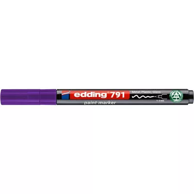 Lakkmarker, 1-2 mm, PCR, EDDING "791", lila