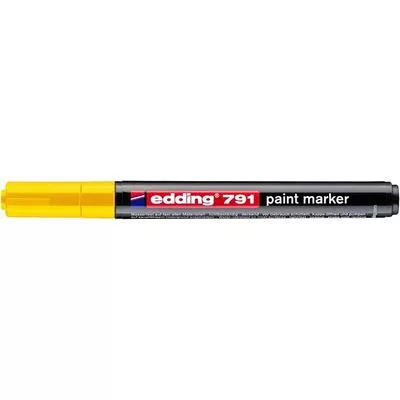 Lakkmarker, 1-2 mm, EDDING "791", sárga