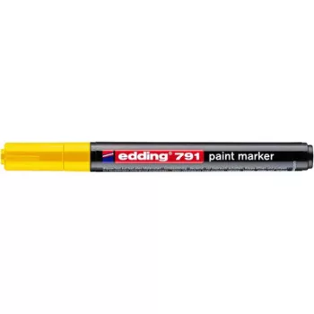 Lakkmarker, 1-2 mm, PCR, EDDING "791", sárga