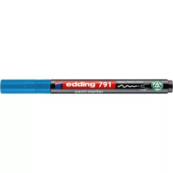   Lakkmarker, 1-2 mm, PCR, EDDING "791", világoskék
