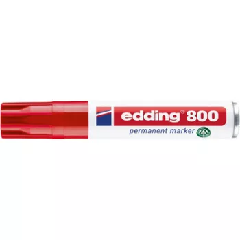   Alkoholos marker, 4-12 mm, vágott, EDDING "800", piros 1 db